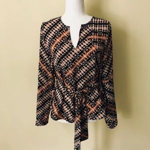 Lucy Paris | Printed Long Sleeve Top